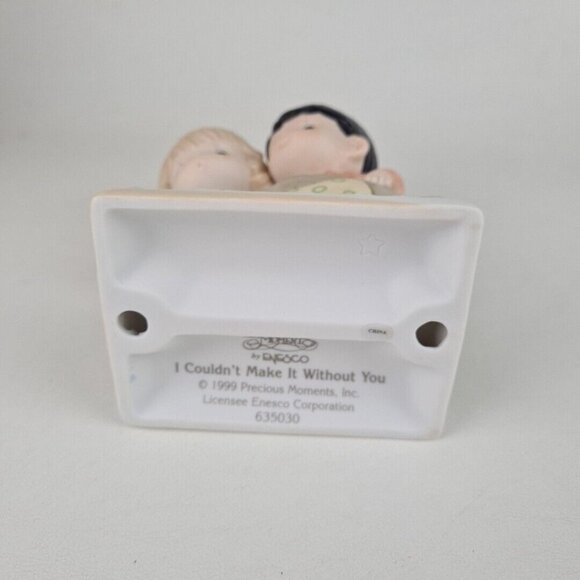Precious Moments 635030 "I Couldn't Make It Without You" Boy & Girls Figurine - Picture 5 of 10